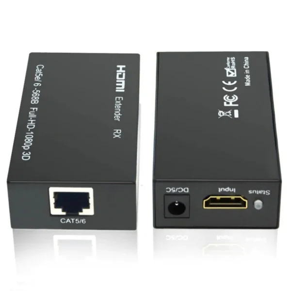 1080P 60M IR HDMI Extender FULL HD Over Single LAN RJ45