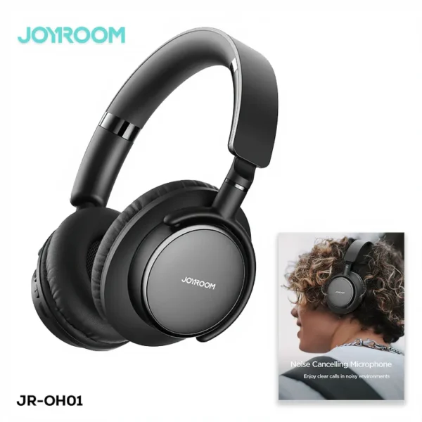 Joyroom JR-OH1 wireless Bluetooth headphones offer 15 hours of music playback with type-C charging