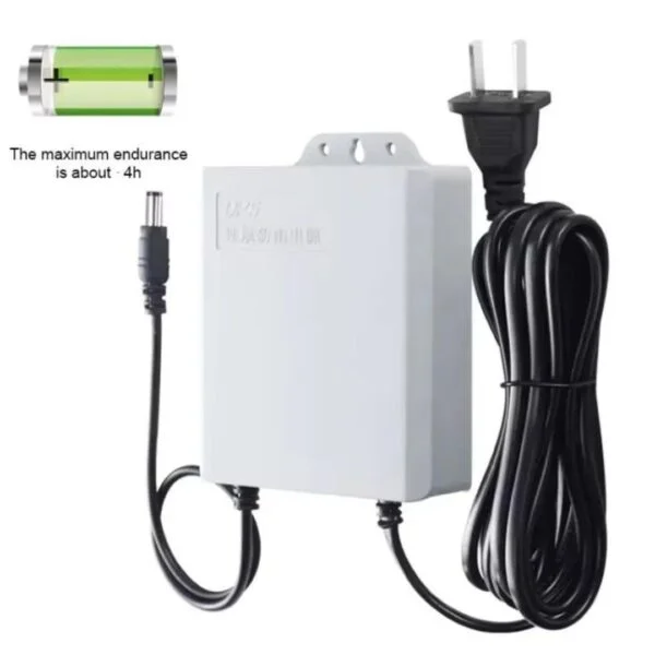 Mini 12V DC UPS Battery Backup with 3600mAh Lithium-Ion Battery, Ideal for Wifi Routers and CCTV Cameras