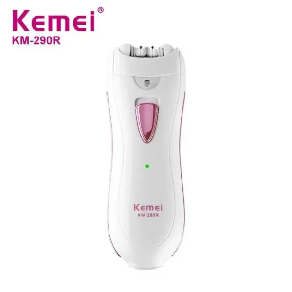 Kemei KM-290R Lady Body Scraping Shaver Female Razor Hair Shaver Hair Remover Epilater Rasuradora Multifuncional